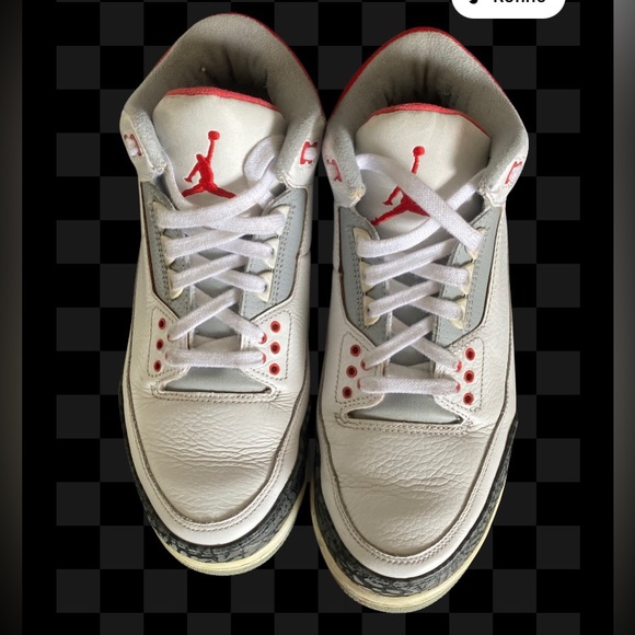 Nike Jordan retro cement .  Need some TLC. Please see photos . - Picture 1 of 6